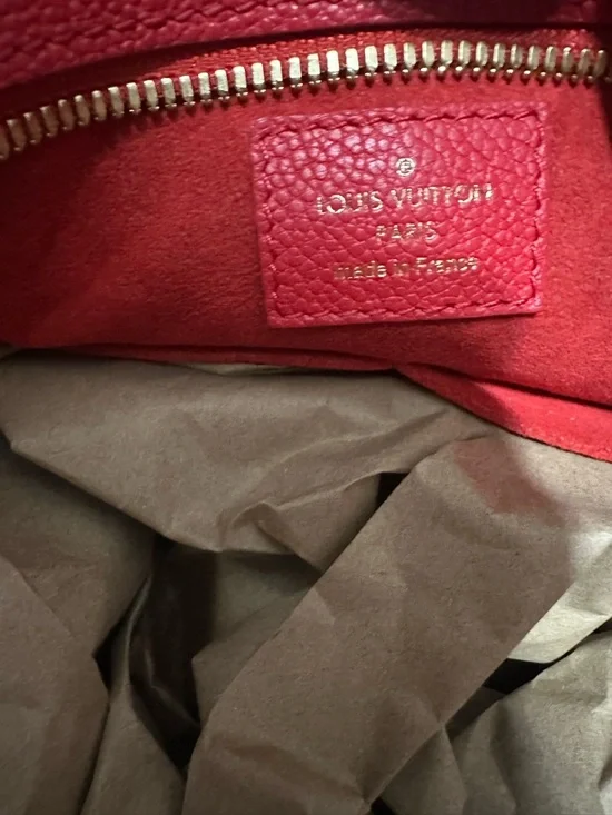 LOUIS VUITTON ❤️🌟SP2187 POPINCOURT PM MONOGRAM W/ RED TRIM BAG⭐️ - Picture 15 of 15